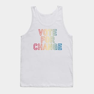 Vote for Change Tank Top